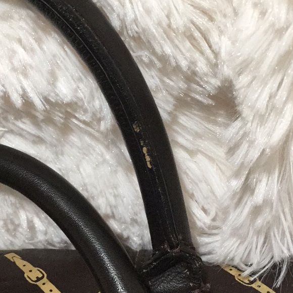 Longchamp vintage brown leather Boston bag - Picture 6 of 16